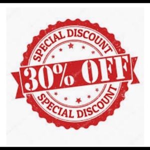 ENTIRE CLOSET UP TO 30% OFF